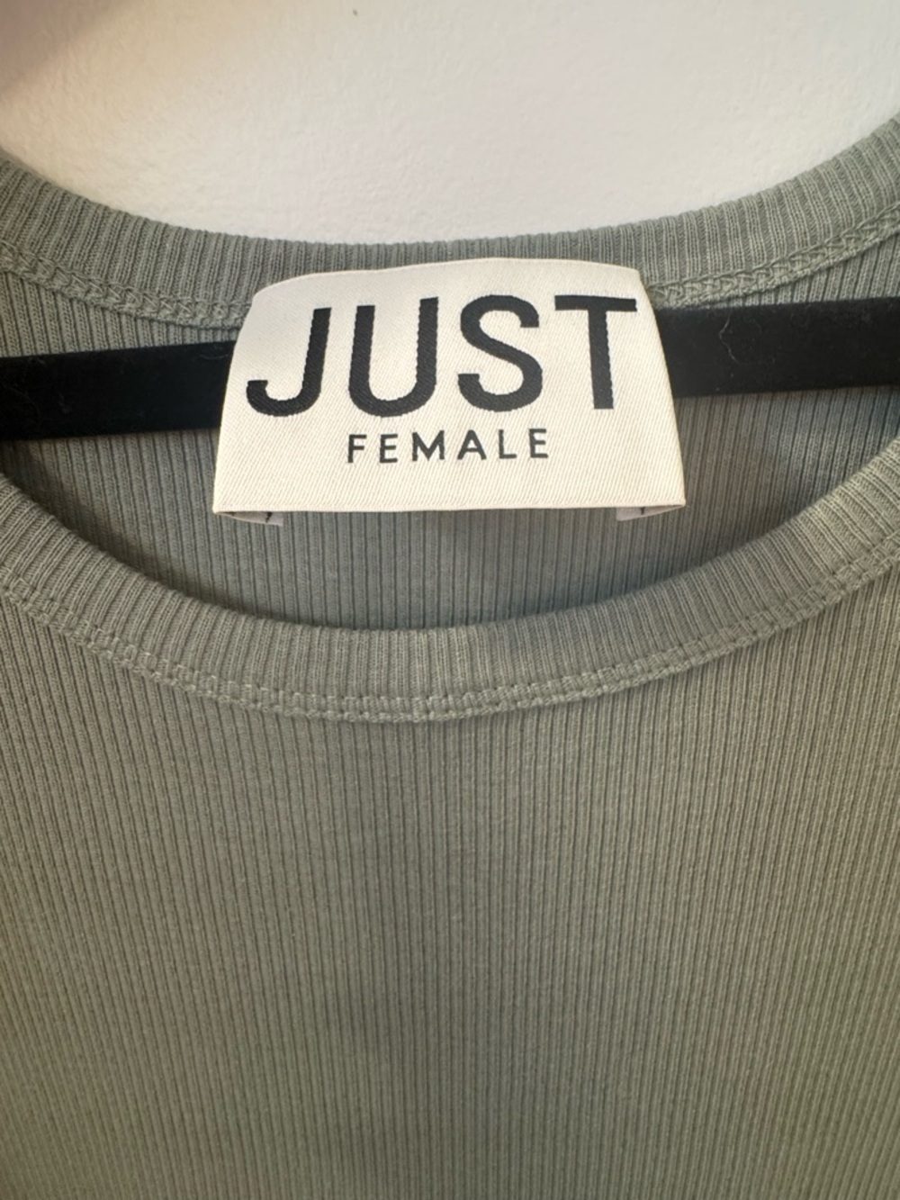 Just Female Sleeveless Maxi Dress in Sage Green - Picture 3 of 3